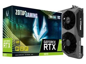 ZOTAC GAMING GeForce RTX 3070 Twin Edge OC LHR ZT-A30700H-10PLHR [PCIExp 8GB] 商品画像1：PC-IDEA Plus