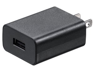 サンワサプライ USB充電器(2A・ブラック) ACA-IP87BK