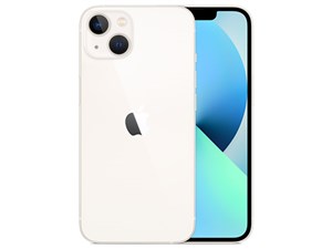 [新品]　iPhone 13 128GB SIMフリー 版 スターライト [MLND3J/A]　