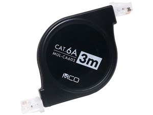 MUL-CA603/BK [3m]【ネコポス便配送制限3点まで】 商品画像1：秋葉Direct