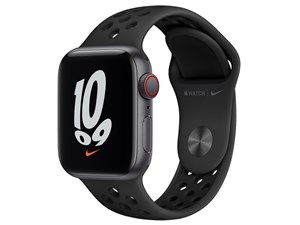 Apple Watch Nike SE GPS+Cellularモデル 40mm MKR53J/A [アンスラサイト/ブ･･･