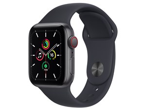 Apple Watch SE GPS+Cellularモデル 40mm MKR23J/A [ミッドナイトスポーツバ･･･