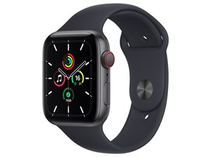 Apple Watch SE GPS+Cellularモデル 44mm MKT33J/A [ミッドナイトスポーツバンド] 商品画像1：SYデンキ