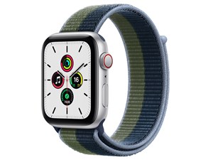 Apple Watch SE GPS+Cellularモデル 44mm MKT03J/A [アビスブルー/モスグリー･･･