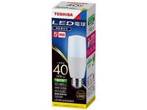 【納期目安：１週間】東芝ライテック LED電球一般電球形 LDT4N-G/S/40W/2