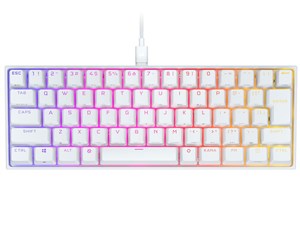 コルセア CORSAIR キーボード ゲーミング ホワイト K65 RGB MINI CH-9194114-JP 商品画像1：GBFT Online