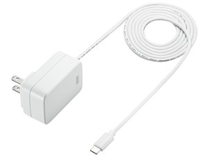 ACA-PD82W USB PD対応AC充電器 (USB Type-Cケーブル一体型・18W)