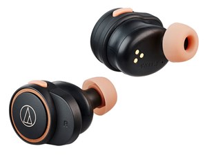 オーディオテクニカ ATH-CK1TW BK ワイヤレスイヤホン bluetooth/完全ワイヤ･･･