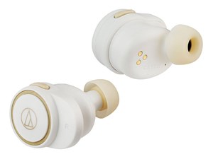 オーディオテクニカ ATH-CK1TW WH ワイヤレスイヤホン bluetooth/完全ワイヤ･･･