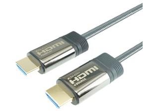 ホーリック 光ファイバー HDMIケーブル 75m メッシュタイプ グレー HH750-607･･･