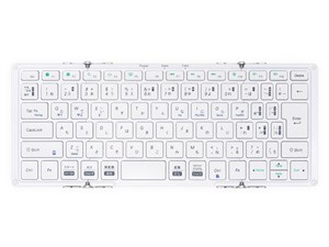 MOBO Keyboard 2 AM-K2TF83J/SLW [シルバー/ホワイト]【送料無料(沖縄・一部離島部を除く)】 商品画像1：秋葉Direct