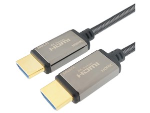 ホーリック 光ファイバー 8KPremium HDMIケーブル 30m メッシュタイプ グレー･･･