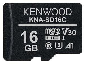KENWOOD NAND型採用高耐久microSDカード　16GB KNA-SD16C