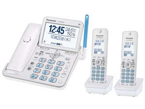 VE-GD78DW-W パナソニック デジタルコードレス電話機(子機2台付き) RU・RU・R･･･
