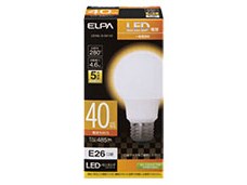 ELPA LED電球A形広配光40W相当L色 LDA5L-G-G5102