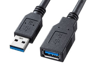 サンワサプライ USB3.0延長ケーブル0.5m KU30-EN05K