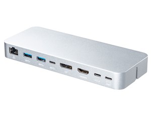サンワサプライ USB Type-Cドッキングステーション(マグネットタイプ) USB-CV･･･