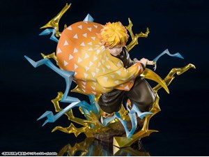 BANDAI SPIRITS【フィギュア】Figuarts ZERO フィギュアーツZERO 我妻善逸 霹靂一閃 鬼滅の刃 H-4573102637345 商品画像1：家電のSAKURAchacha