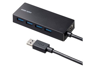 サンワサプライ HDD接続対応 USB3.2 Gen1 4ポートハブ USB-3HTV433BK