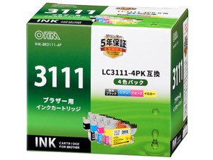 INK-BR3111-4P [ブラザー用 LC3111-4PK 4色パック]