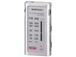 AudioComm RAD-P333S-S [シルバー] 商品画像1：サンバイカル　プラス
