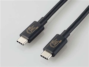 USB4-CCPE10NBK [1m ブラック] 商品画像1：サンバイカル