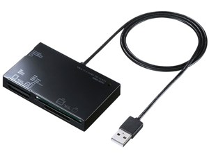 サンワサプライ USB2.0 カードリーダー ADR-ML19BKN