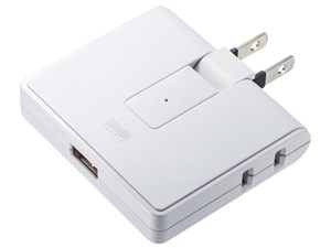 サンワサプライ USB充電ポート付きモバイルタップ TAP-B104UN