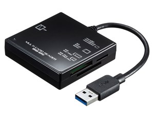 サンワサプライ USB3.1 マルチカードリーダー ADR-3ML39BKN