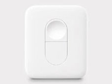 SwitchBot スイッチボット リモートボタン ホワイト カーテンをワンタッチ操･･･