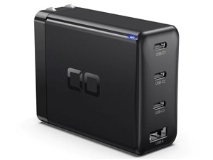 充電池・充電器・変圧器 シーアイオー CIO-G100W3C1A-BK 4ポート：USB-Cx3＋U･･･