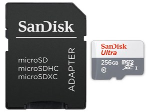 サンディスク microSDHCカード ウルトラ (256GB) SDSQUNS-256G-JN3GA