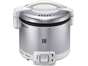 リンナイ こがまるガス炊飯器「0.54L(0.5～3合)」グレイッシュホワイト (13A)･･･