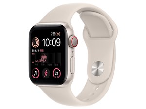 Apple Watch SE 第2世代 GPS+Cellularモデル 40mm MNPH3J/A [スターライトス･･･