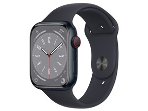 Apple Watch Series 8 GPS+Cellularモデル 45mm MNK43J/A [ミッドナイトスポーツバンド] 商品画像1：アキバ倉庫