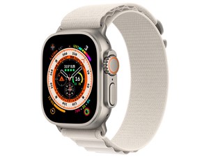 □Apple Watch Ultra GPS+Cellularモデル 49mm MQFQ3J/A [スターライトアルパ･･･