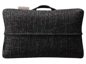 ルルド マッサージクッション ミニ AX-HCL318bk [ブラック]