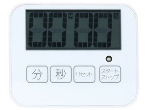 【納期目安：１週間】ミヨシ キッチンタイマー4ボタンタイプ ホワイト KCT-04･･･