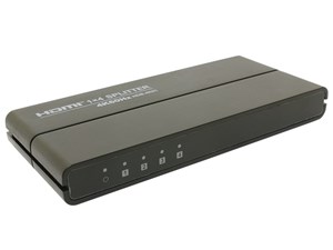 【納期目安：１週間】ミヨシ HDMI 1IN4OUT分配器 HDB-4K01