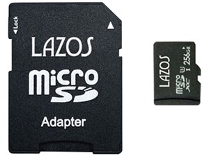 Lazos L-B256MSD10-U3 [256GB]【ネコポス便配送制限6枚まで】