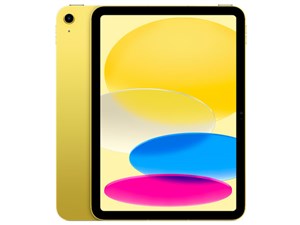 アップル iPad MPQ23J/A イエロー 10.9インチ Wi-Fiモデル 64GB 第10世代 202･･･