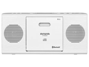 aiwa アイワ CR-BS50-W CDラジオ Bluetooth(R)対応 ホワイト					