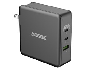 アドテック PD充電器 最大140W＜USB-C x2、USB-A x1＞＜PPS対応/Power Delive･･･