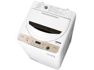 北海道・沖縄・離島配送不可 SHARP シャープ 全自動洗濯機 ES-GE6G-T 洗濯・･･･