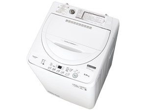 シャープ【SHARP】5.5kg 全自動洗濯機 ホワイト系 ES-GE5G-W★【ESGE5GW】