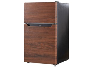 【開梱設置込み】simplus 2ドア冷蔵庫 87L SP-87L2-WD ダークウッド 冷凍庫