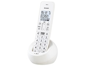 シャープ【SHARP】デジタルコードレス電話機 子機1台 ホワイト系 JD-S09CL-W★【JDS09CLW】 商品画像1：SAKURA MOMO
