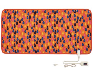 SB20B12-SO 北欧テイストデザインのお洒落なHot Blanket サンセットオレンジ