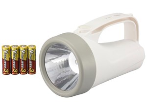オーム電機 LED強力ライト 150ルーメン 単3形乾電池×4本付属 3415C7  LPP-34･･･