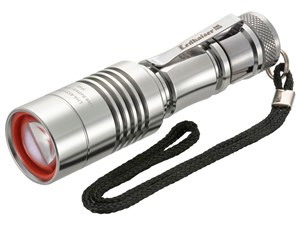 オーム電機 防水LEDズームライト レッドカイザー 250ルーメン KS311ZI  LHA-K･･･